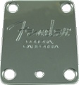 Neck Plate Original Fender American STD Guitar Chrome 