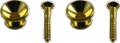 Strap Buttons Fender Style Gold package of 2