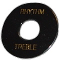 Switchwashers Gibson Black with Gold Imprint 