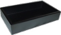 Chassis Box Hammond Black Steel 10 Inch x 6 Inch x 2 Inch 