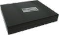 Chassis Box- Hammond Black Steel 12 Inch x 10 Inch x 2 Inch 
