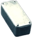 Box Hammond Unpainted Aluminum 3.64 Inch x 1.52 Inch x 1.06 Inch Depth 