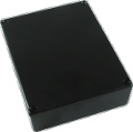 Chassis Box Diecast Aluminum Black 