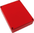Chassis Box Diecast Aluminum Red 