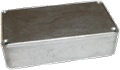 Box Hammond Unpainted Aluminum 4.37 Inch x 2.37 Inch x 1.22 Inch Depth