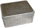 Box Aluminum Unpainted 4.72 Inch x 3.70 Inch x 2.07 Inch D Hammond