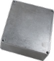 Box Hammond Unpainted Aluminum 5.3 Inch x 4.4 Inch x 1.5 Inch Depth 