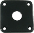 Jack Plate Original Gibson Black Plastic 