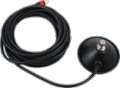 Footswitch Box One Button Vintage with RCA Plug Black 