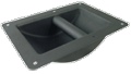 Handle Recessed for Cabinet Text Metal Black Medium 