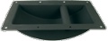 Handle Recessed for Cabinet Text Metal Black Large 