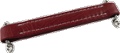 Handle Large Red with White Stitching 