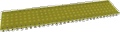 Turret Board 2mm Loaded with 60 Turrets 300mm x 60mm
