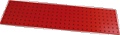 Turret Board Blank 3 mm 189 Holes 258mm x 67mm Red 