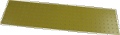 Turret Board Blank 2 mm 189 Holes 258mm x 67mm Yellow 