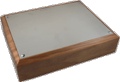 Box Hammond Chassis Assembled Walnut Aluminum 13x10x3 Inch 