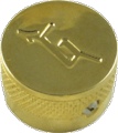 Knob Gretsch  InchG Inch with Arrow Gold package of 4 