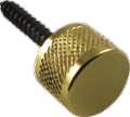 Knob Gretsch Screw-On Strap Gold package of 2 