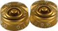 Knob Speed Gold package of 2 