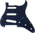 Pickguard Fender Standard Strat 11-Hole Blue Moto