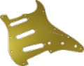 Pickguard Original Fender American Strat 11-Hole Gold 