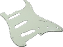 Pickguard Original Fender American Strat 11-Hole Parchment 