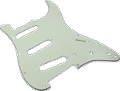 Pickguard Original Fender American Strat 11-Hole Parchment 