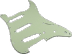 Pickguard Original Fender Vintage 62 Strat 11-Hole Mint Green