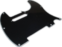 Pickguard Original Fender American Tele 8-Hole Black 
