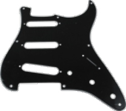 Pickguard Original Fender Vintage 57 Strat 8-Hole Black 