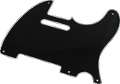 Pickguard Original Fender 52 Tele 5-Hole Black 