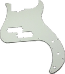 Pickguard Original Fender American P-Bass Parchment