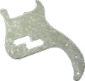Pickguard Original Fender American Std P-Bass 13-Hole White Pearl