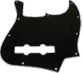 Pickguard J-Bass 3-Ply Black