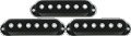 Pickup Covers Original Fender Strat Black package of 3 