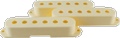 Pickup Covers for Single Coil Strat Cream package of 3 