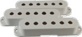 Pickup Covers for Single Coil Strat White package of 3 