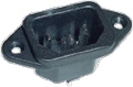 Receptacle Power Cord Mates with S-W123 and S-W124 