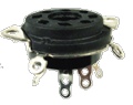 Socket 8 Pin 1 Inch Chassis Hole 1-1 4 Inch Mounting Centers 