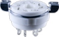 Socket 8 Pin Octal Ceramic with Seperate Retaining Ring