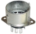 Socket 9 Pin Miniature with Shielded Base