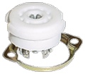 Socket 9 Pin Miniature Ceramic