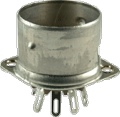 Socket 9 Pin Crimped with Shield Base Micalex