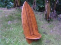 Longboard Surf Chair 2-Stringer Design Pool Decor