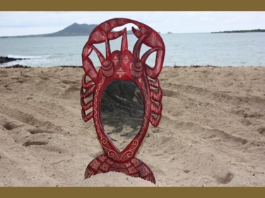 GIANT LOBSTER MIRROR 32BEACH decor