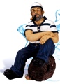 Large 26 Inch Sailor Sitting Nautical Figure