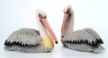 5 Inch Pair of Pelicans 