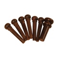 Roosebeck Bridge & End Pin Set (6+1) Rosewood
