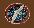 Spread Eagle Belt Buckle 3-1/8 x 2-5/8