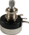 Pot 250K Audio Sealed 24mm Knurled Shaft 